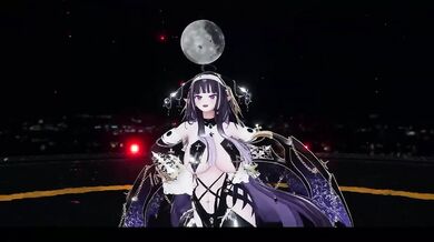 SUPER LADY Elf Vtuber Big Booba Jiggles Destroyed Gushing Choked Hentai MMD