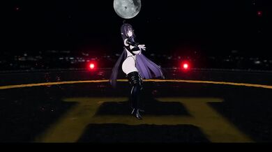 SUPER LADY Elf Vtuber Big Booba Jiggles Destroyed Gushing Choked Hentai MMD
