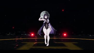 SUPER LADY Elf Vtuber Big Booba Jiggles Destroyed Gushing Choked Hentai MMD