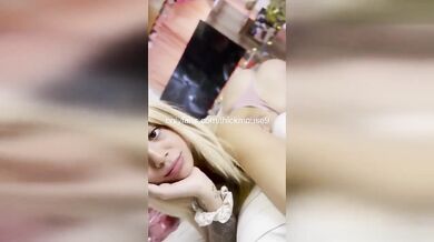18yo Blonde Virgin Gets Destroyed Creampie Then Begs For Round Two HD POV