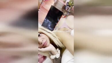 18yo Blonde Virgin Gets Destroyed Creampie Then Begs For Round Two HD POV