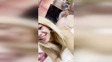 18yo Blonde Virgin Gets Destroyed Creampie Then Begs For Round Two HD POV