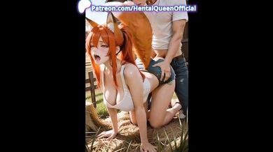 Fox Girl Farm Doggy Visitors Men Women Destroyed Gushing Choked