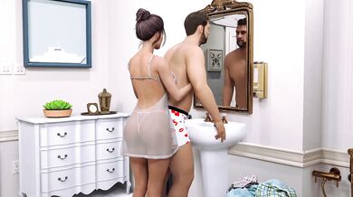 Brutal British Step Fantasy Destroyed Gushing Doggy MILF Squirting Thru Thong