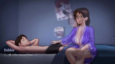 Summertime Saga Milf Madastra Stepson Secret Passion Destroyed Gushing Choked Cum Inside Under The Covers Cartoon