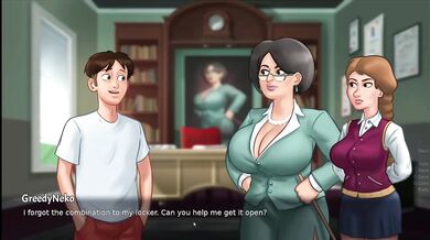Summertime Saga School Life 3 Destroyed By Big Dick