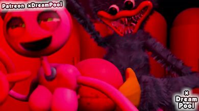 Poppy Playtime Destroyed Gushing Choked xDreamPool