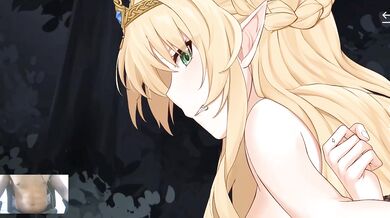 Cute Blondie MILF Destroyed by Furry Lizzardman Gushing Creampie Choked Loop Queen