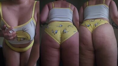 AresGoddess Big Ass Latina Stepbro Destroyed My PJs Solo Amateur Striptease