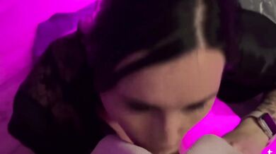 brunette blowjob pov summer sucking destroyed gushing sloppy cock worship throat choked saliva intense