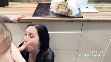 brunette blowjob pov summer sucking destroyed gushing sloppy cock worship throat choked saliva intense