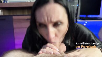 brunette blowjob pov summer sucking destroyed gushing sloppy cock worship throat choked saliva intense