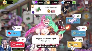 Thirsty Desert Destroys Waifu Shop HentaiMasterArt Gameplay