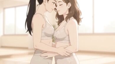 Yoga Instructor Special Technique to Help Her Student Focus Lesbian Yoga Naked Yoga Class Big Ass Milf Big Boobs Yoga Sex Teacher