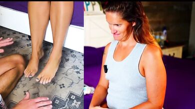 Verified Amateurs Class Gets Her Toes Painted By Jason Class