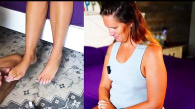 Verified Amateurs Class Gets Her Toes Painted By Jason Class