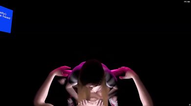 3D pretty girl with big ass and asian big boobs rides me making me come