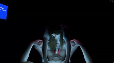 3D pretty girl with big ass and asian big boobs rides me making me come