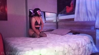 Halloween Party Slut Gets Destroyed By De Perrito With Gushing Cum