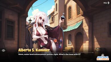 Isekai Waifu Overlord Gameplay Part 6 Alberta S Kammer Foot Jerking H-Scene