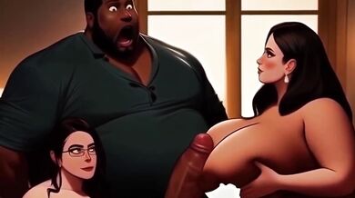 Maria The Latina Milf In Law Teaches Her Busty Stepdaughter To Titfuck Her Husband With Big Tits And Big Dick