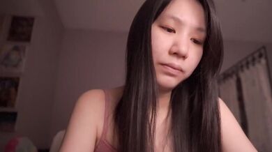 Jealous Man Destroyed Cute Asian Girl ASMR Good Girl Natural Homemade