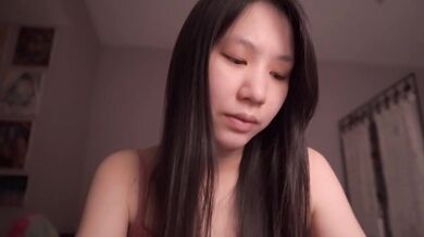 Jealous Man Destroyed Cute Asian Girl ASMR Good Girl Natural Homemade
