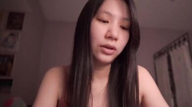 Jealous Man Destroyed Cute Asian Girl ASMR Good Girl Natural Homemade