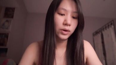 Jealous Man Destroyed Cute Asian Girl ASMR Good Girl Natural Homemade