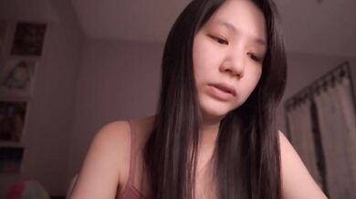 Jealous Man Destroyed Cute Asian Girl ASMR Good Girl Natural Homemade