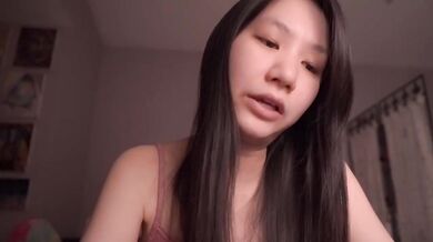 Jealous Man Destroyed Cute Asian Girl ASMR Good Girl Natural Homemade
