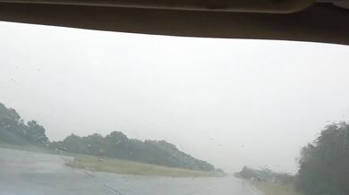 Driving Highway To Meet Two 70 Year Old Ebony Grannies For Big Dick Interracial POV