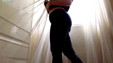 Hot Young Amateur in Sexy Jeans Getting Destroyed By Big Booty Slaps