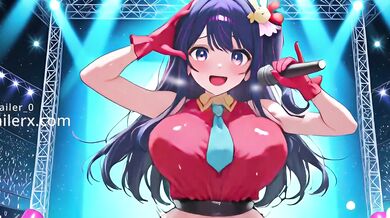 Ai Hoshino Destroyed Me at Concert with Big Tits Gushing Choked