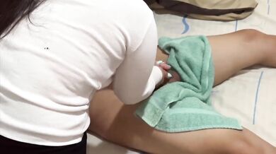 Big Assed Masseuse in a Thong Gets Destroyed by Client Cock Happy Ending