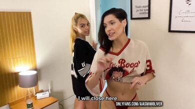 Amateur FFM Threesome Destroyed By Best Friend Big Dick Massive Cumshot Messy Facial
