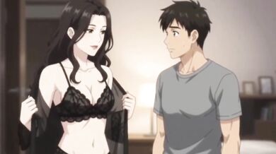 Stepmom teaches private lingerie lesson to her hot stepson big ass creampie
