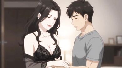 Stepmom teaches private lingerie lesson to her hot stepson big ass creampie