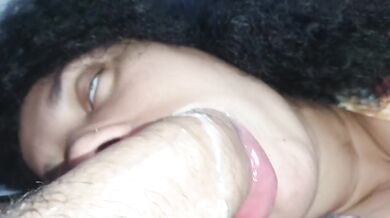 POV Rough ASMR BJ Destroyed Double Cum Overflowing Mouthful Dripping Facial