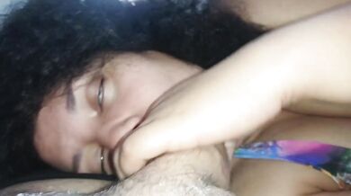 POV Rough ASMR BJ Destroyed Double Cum Overflowing Mouthful Dripping Facial