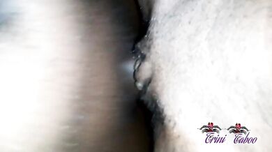 Squirting on daddy cock breed me multiple cum inside huge dick tiny pussy black skinny ebony amateur cumslut