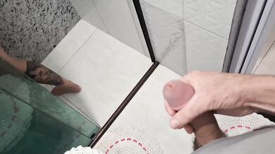 Cocky Plumber Fingerfucked That Perfect Pussy In The Bathroom