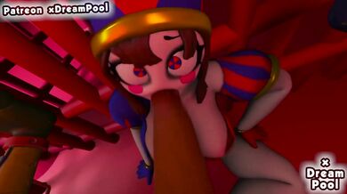 Pomni Big Tits Destroyed Blowjob Hentai Animation Rough Sex Cumshot Exclusive HD