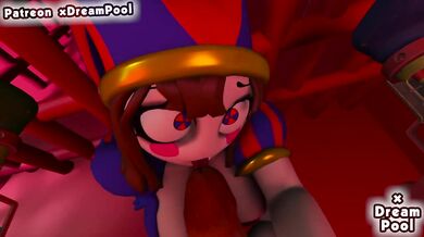 Pomni Big Tits Destroyed Blowjob Hentai Animation Rough Sex Cumshot Exclusive HD
