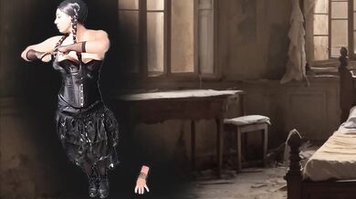Wednesday Addams Dark Blowjob Destroyed Gushing Sloppy Deepthroat Huge Facial Cum on Face Halloween Cosplay Parody