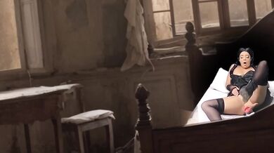 Wednesday Addams Dark Blowjob Destroyed Gushing Sloppy Deepthroat Huge Facial Cum on Face Halloween Cosplay Parody