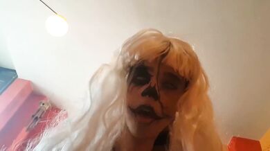 Sloppy Deeperthroat Succubus Halloween Cosplay Pov Gets Destroyed By Gushing Facial Cumshot