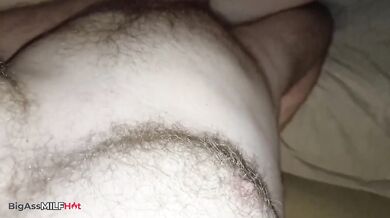 Stepmom Asked to Be Fucked Prone Between Ass Cheeks to Doggy Cum on Big Ass