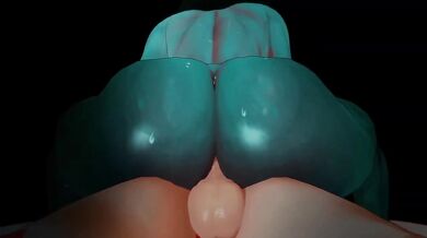 Twisted World Ghost Cowgirl DESTROYS Dick With Big Creampie