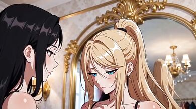 AI Generated Hentai Choked Gushing Dumb Bloindie Give Me Her Ass